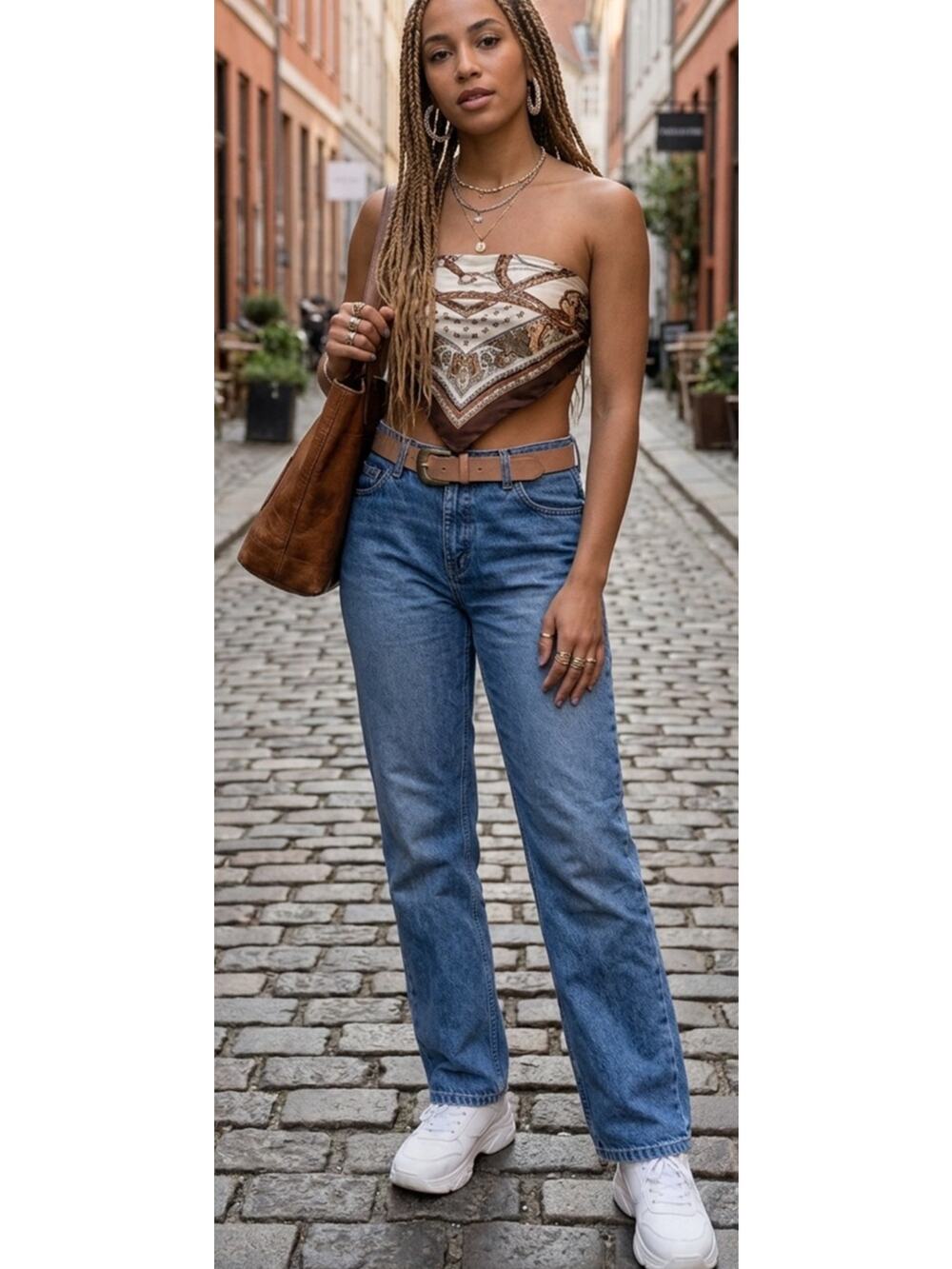 Vintage 90's Carolina Blues straight leg jeans